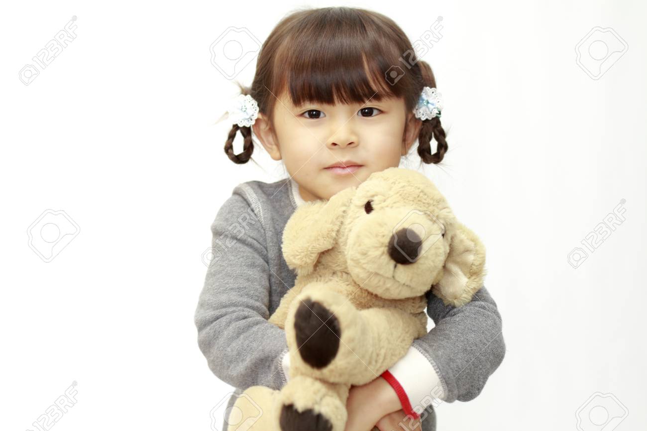old stuffed dog