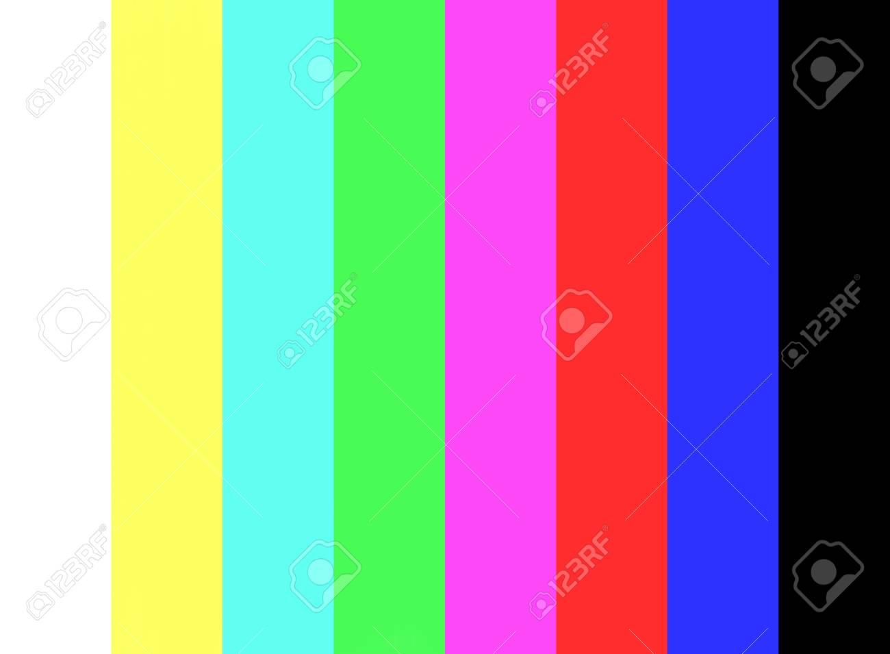 No Signal And Color Bar Test On Television Screen Background Stock Photo Picture And Royalty Free Image Image 113395839
