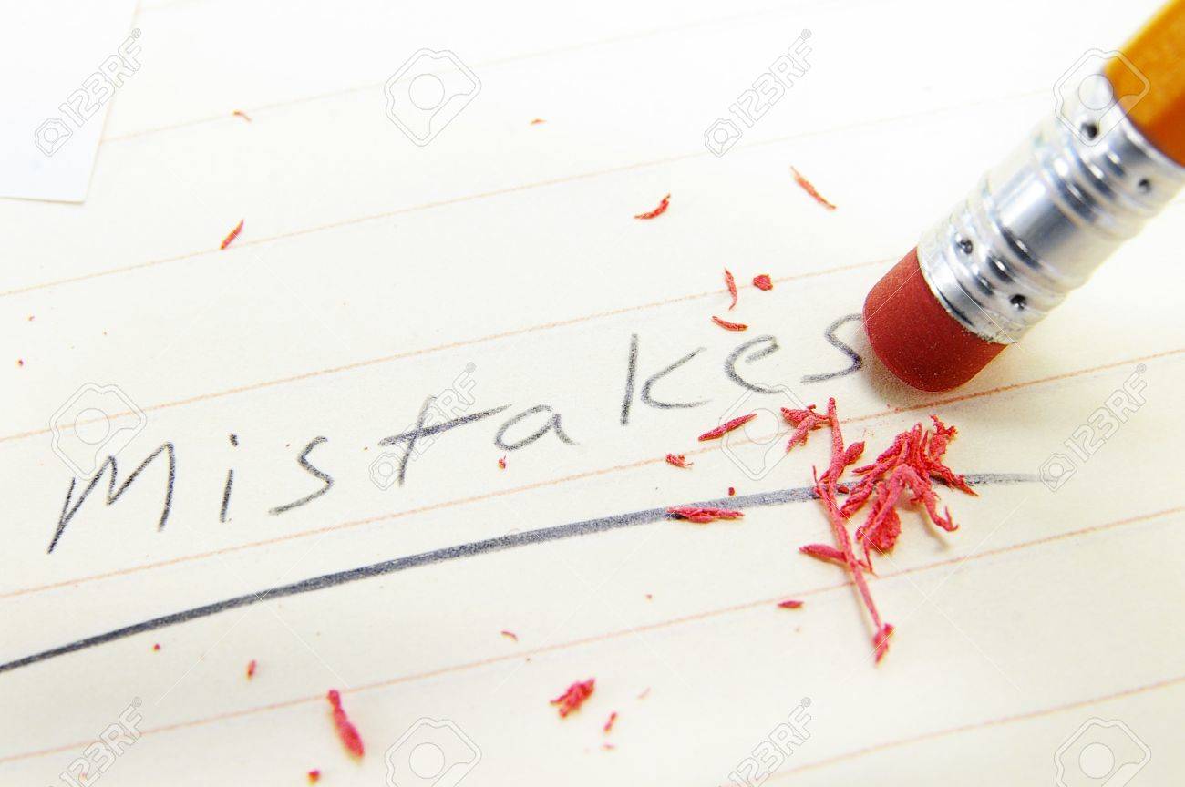 Gros Plan Sur Une Gomme A Effacer Pecil Corriger Une Erreur Banque D Images Et Photos Libres De Droits Image