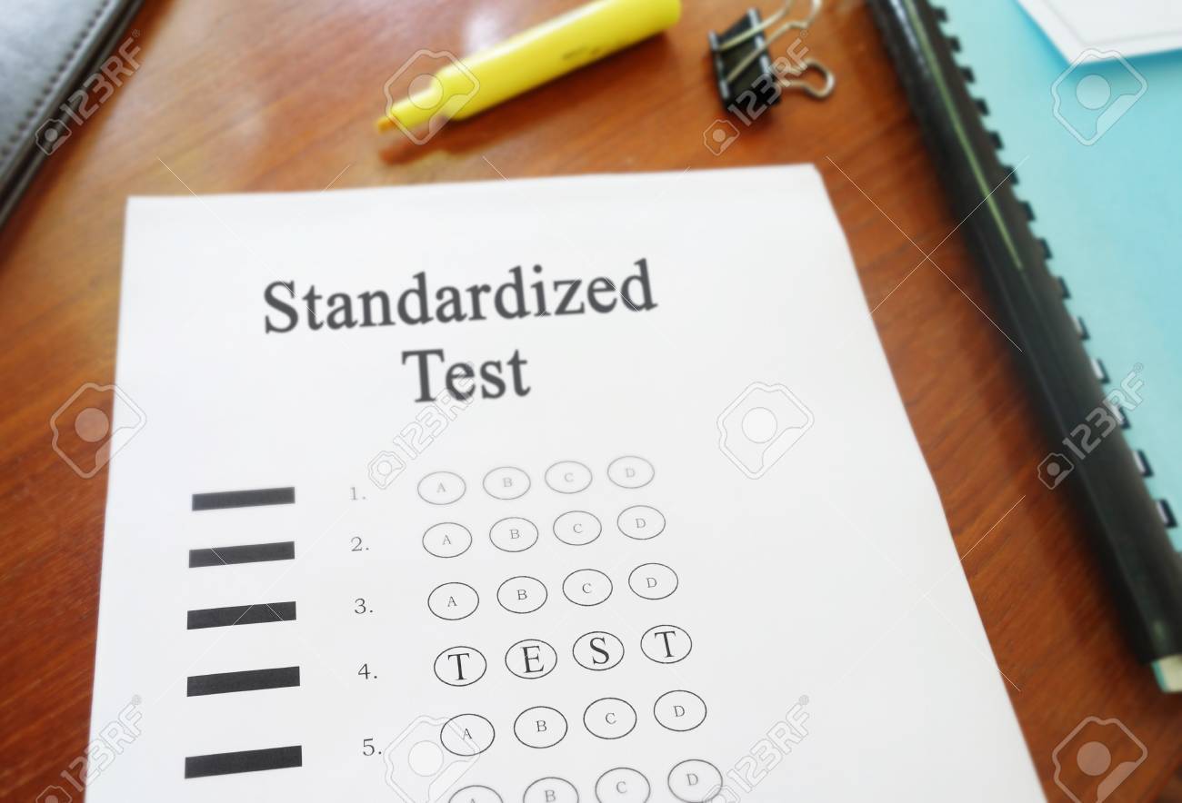 paper with Test multiple Standardized exam Test choice text