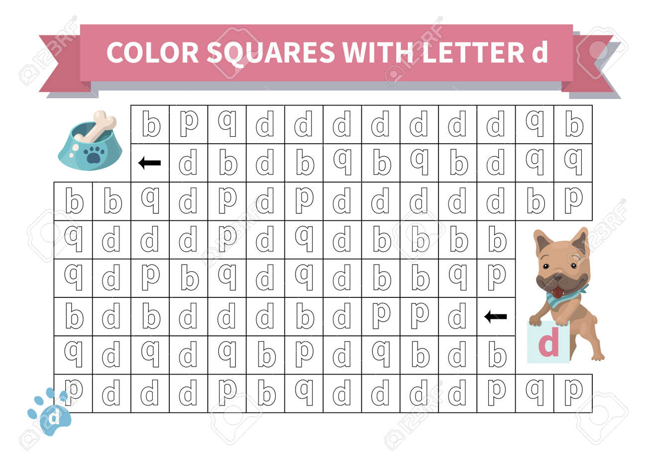 printable-game-worksheet-for-kids-exercise-about-letter-reversals-d-b-q-p-maze-with-french-bulldog-and-bone-page-a4-vector-royalty-free-svg-cliparts-vectors-and-stock-illustration-image-163935107 for Free Printable B And D Worksheets Printable Game. Worksheet For Kids. Exercise About Letter Reversals D, B, Q, P. Maze With French Bulldog And Bone, Page A4, Vector Royalty Free SVG, Cliparts, Vectors, and Stock Illustration. Image 163935107. for Free Printable B And D Worksheets