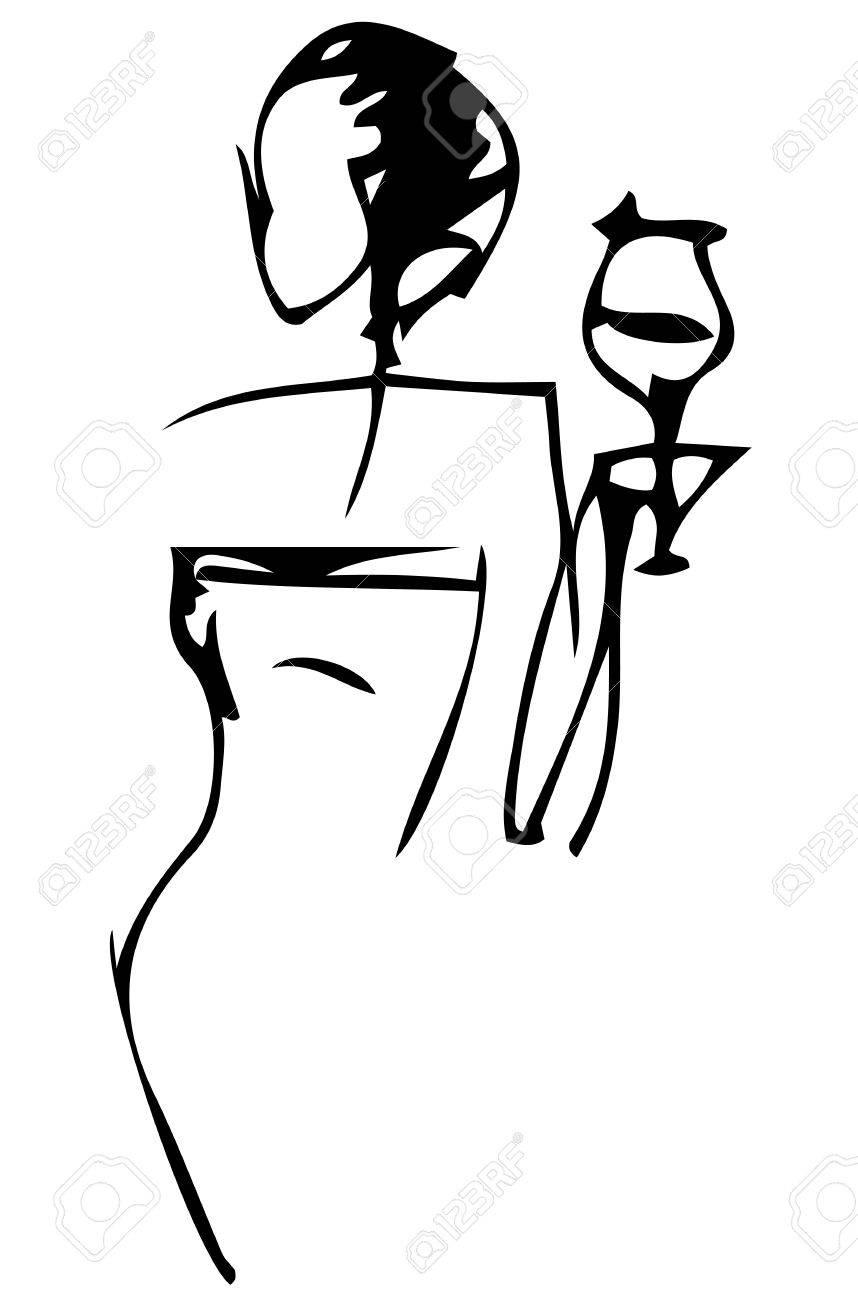 silhouette femme dessin silhouette femme dessin