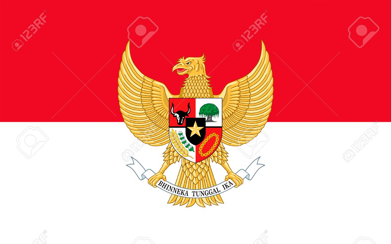 インドネシア共和国では公式にインドネシアの国旗は、東南アジアの国