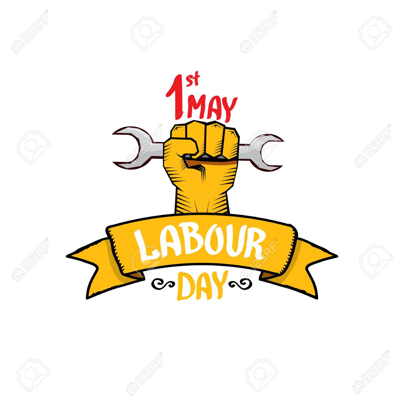 1 may labour day vector happy labour day poster or workers labour day poster