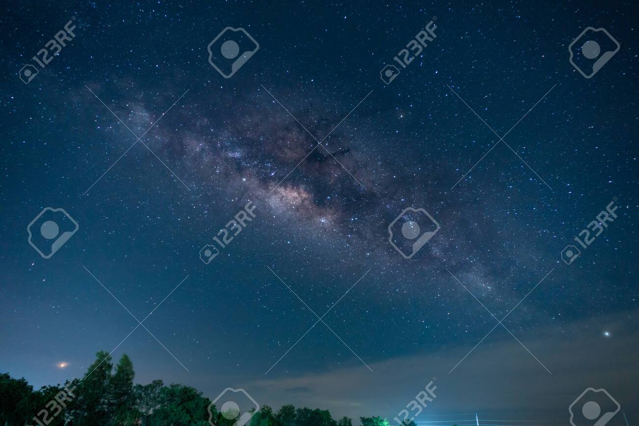 Stock Photo - A Sky full of star milky way - 124345443 Stock Photo - A Sky full of star milky way - 124345443