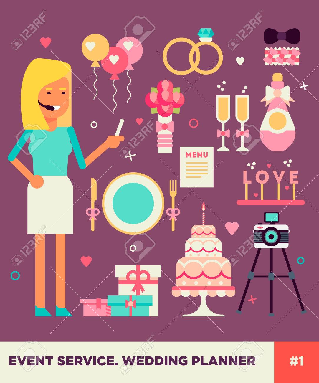 wedding planner flat kit