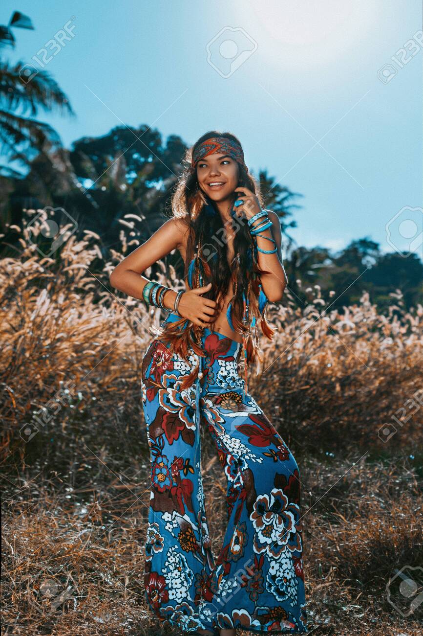 women hippie style