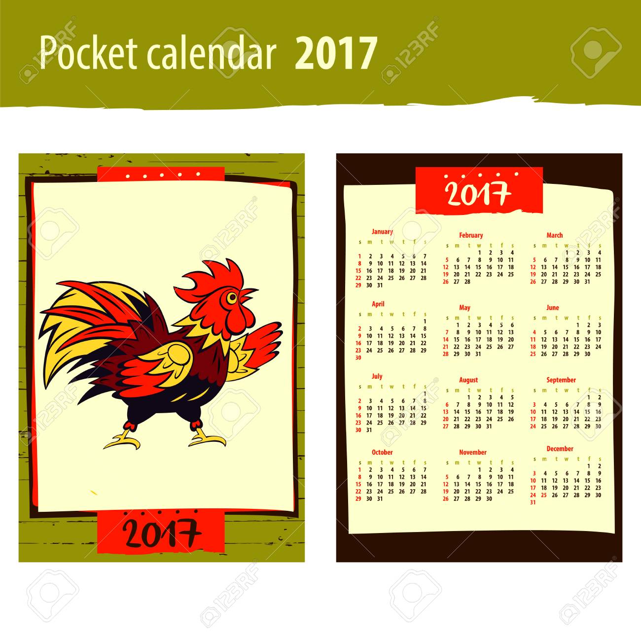 vector element of design greeting card poster clothing postcard calendar postcard
