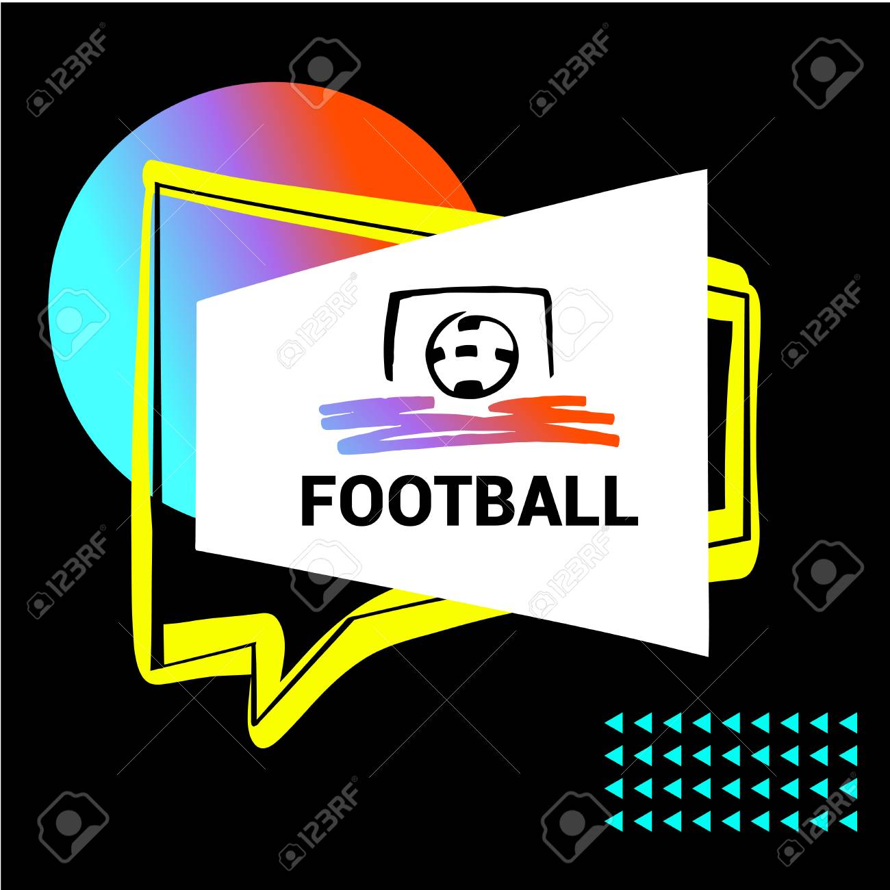 concept design image for sport camp championship minimalist draw template for sport