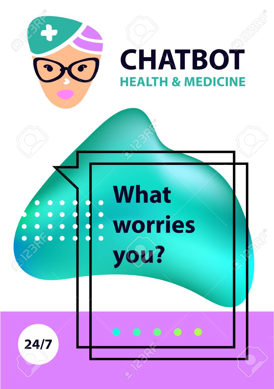 Voice Service Chat Bot Concept Banner With Head Robot Chatbot Royalty Free Cliparts Vectors And Stock Illustration Image 94855586