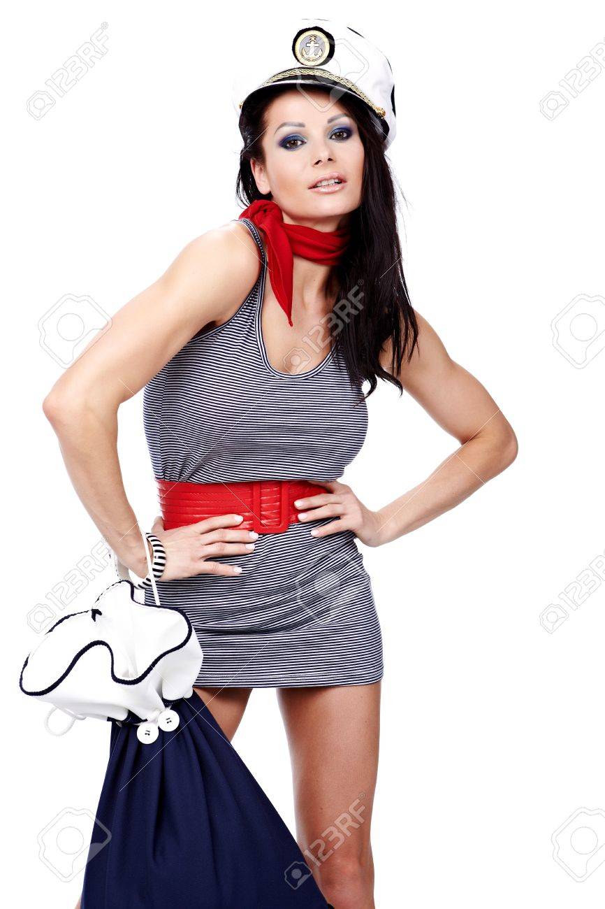 Sailor hat female Clearance