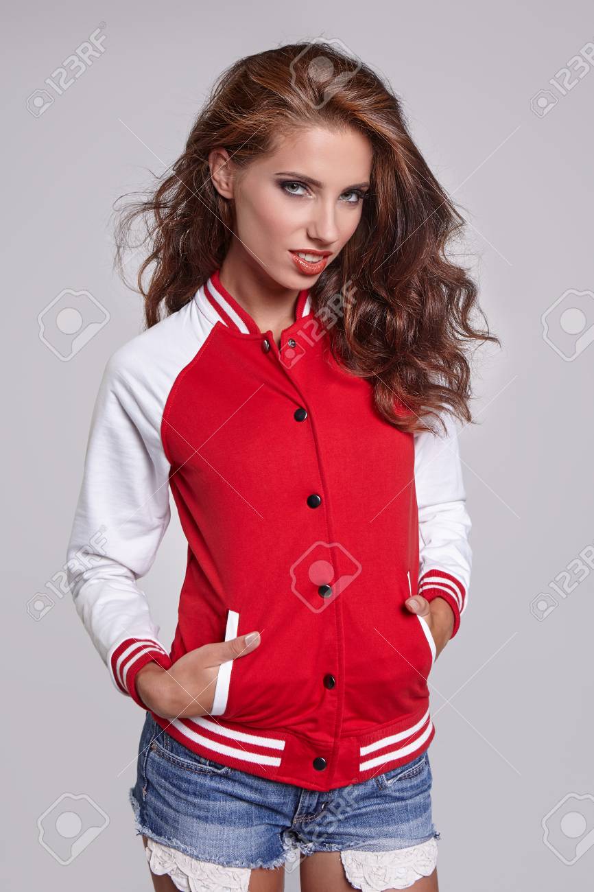 girl baseball jacket