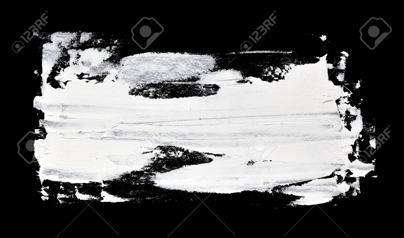 White Stripe. Grunge Brush Strokes Of Oil Paint On Black Background Stock  Photo, Picture and Royalty Free Image. Image 75431744., image size:1300x765