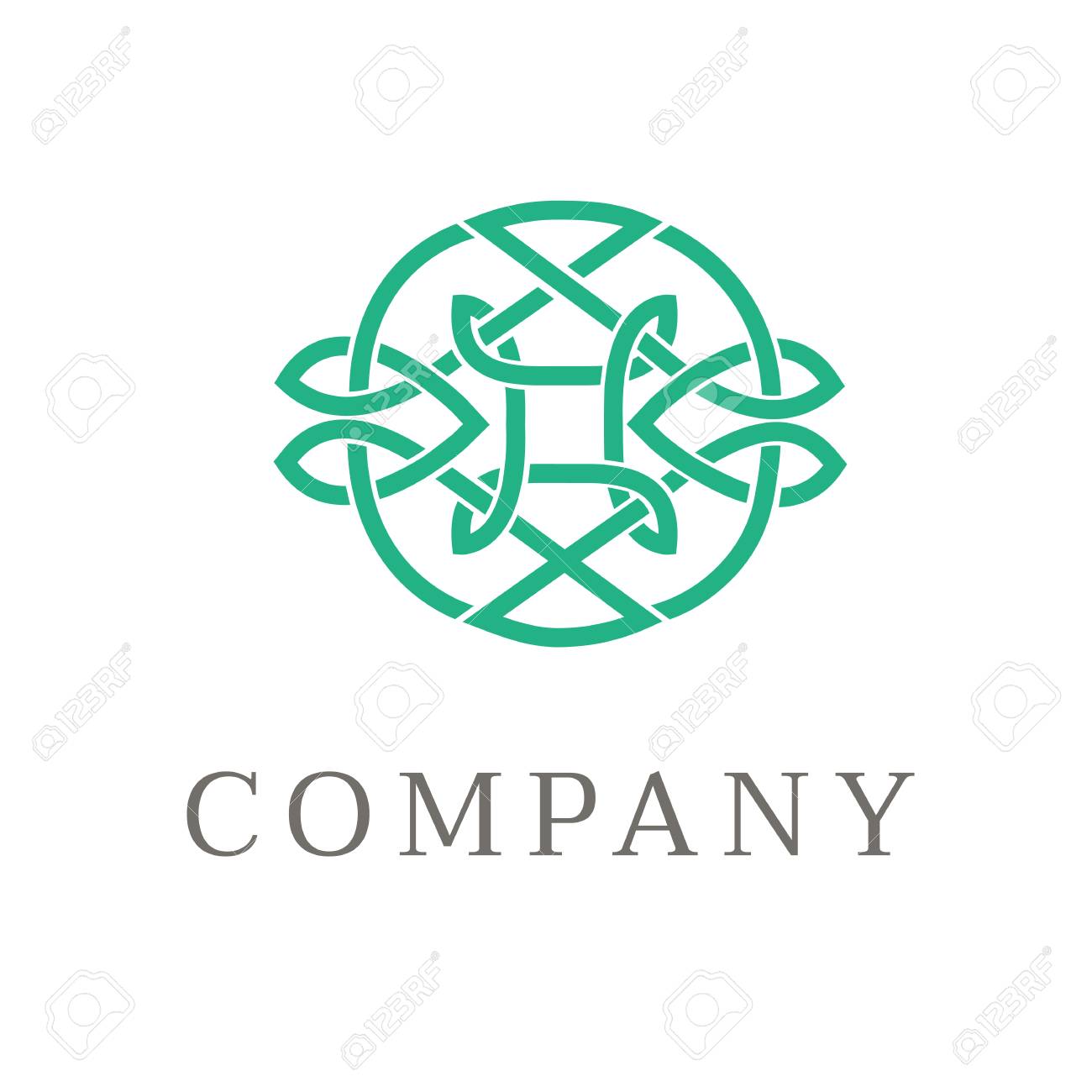 シンプルなロゴのデザインの飾り ベクトル イラスト高級マーク のイラスト素材 ベクタ Image