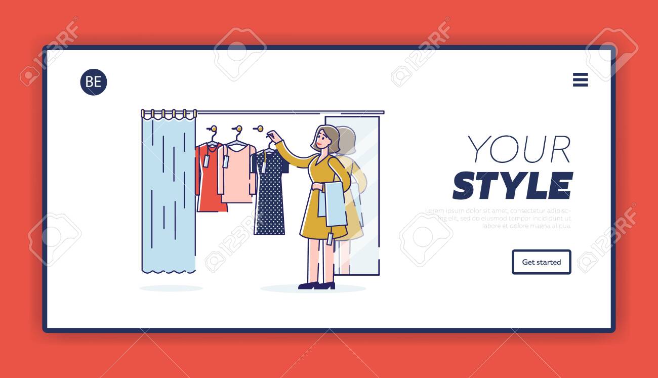 dressing shopping