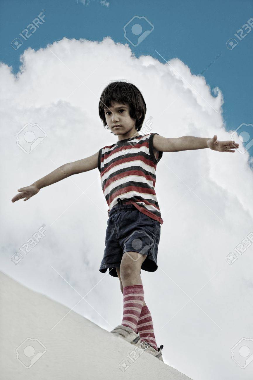 kid balancing