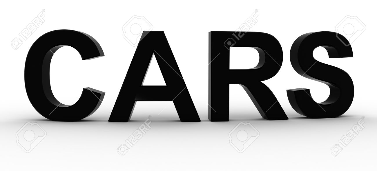 3d rendered cars word stock photo picture and royalty free image word car