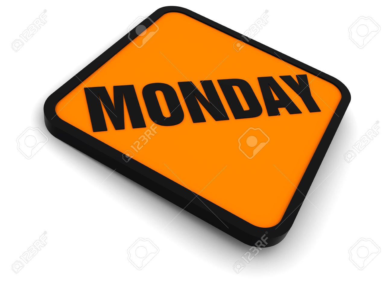 sign for the word monday stock photo picture and royalty free image the word monday
