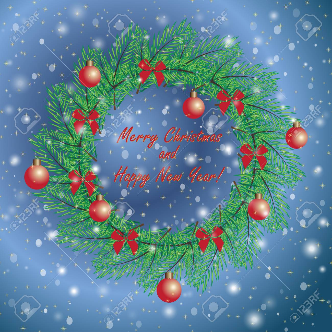 christmas and new year vintage greeting cards with holiday symbol editable christmas cards