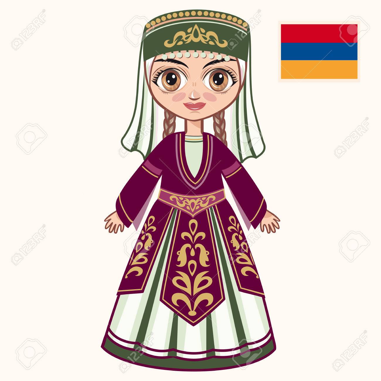 HistoriquesArménie Jeune Fille Robe La ArménienneVêtements En MzUVSp