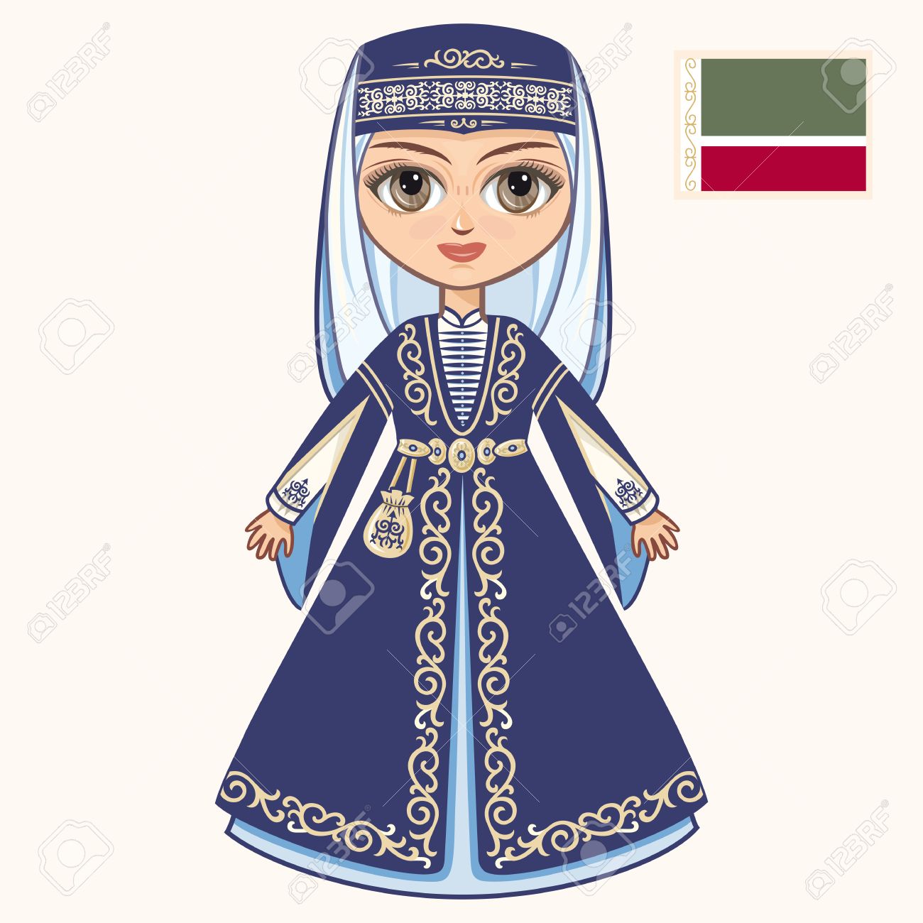 chechen national dress