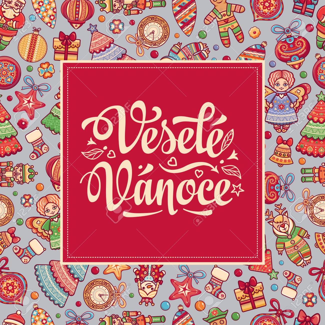 Buon Natale In Ceco.Vettoriale Vesele Vanoce Messaggio Di Natale Composizione Scritta Con Frase In Lingua Ceca Vivi Auguri Di Buone Vacanze Meglio Per Biglietto Di Auguri Promozione Traduzione Inglese Buon Natale Image 83488365