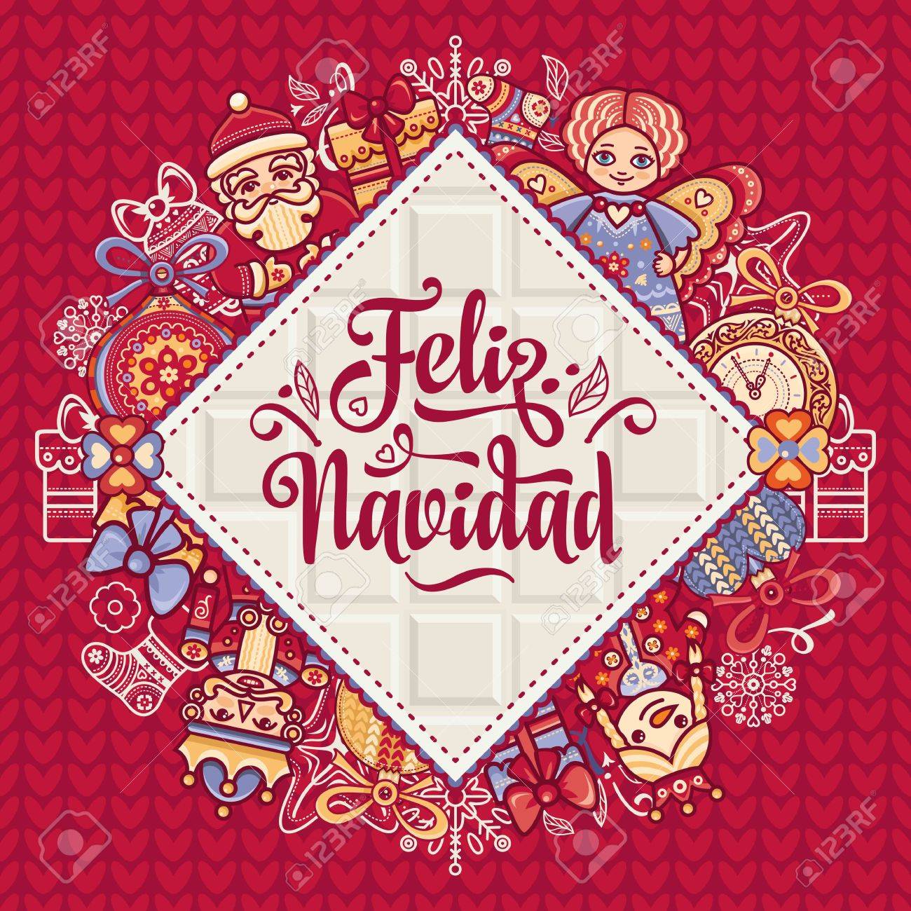christmas decorations for invitations and greeting cards winter
