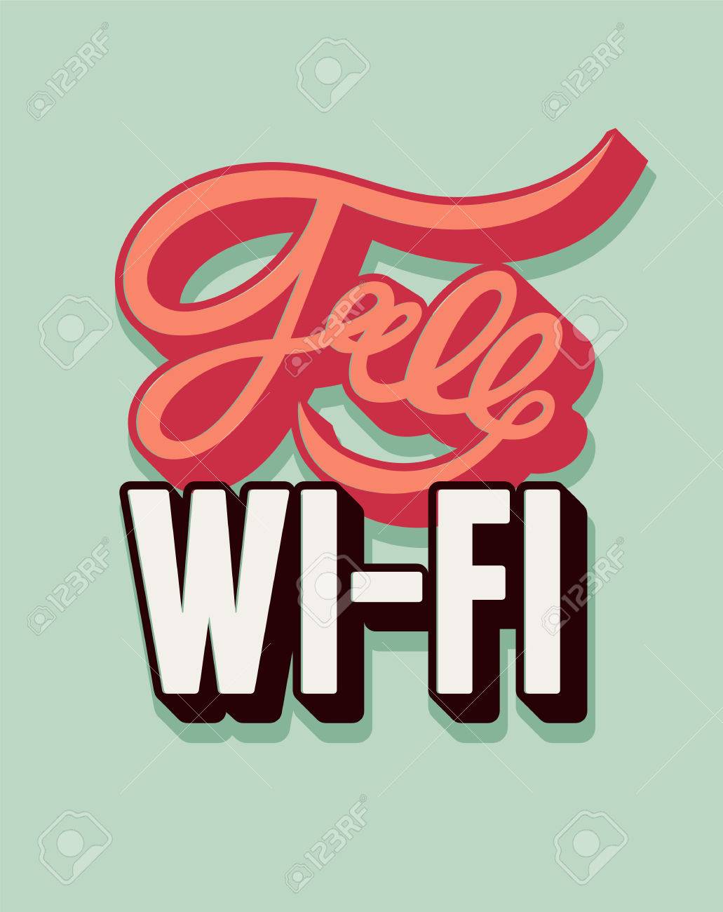 無料 Wi Fi のカリグラフィのビンテージ ポスター デザイン レトロなベクター イラストです のイラスト素材 ベクタ Image 無料 Wi Fi のカリグラフィのビンテージ ポスター デザイン レトロなベクター イラストです のイラスト素材 ベクタ Image